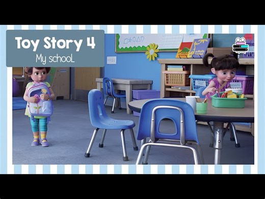Toy Story 4 - My School - School Vocabulary