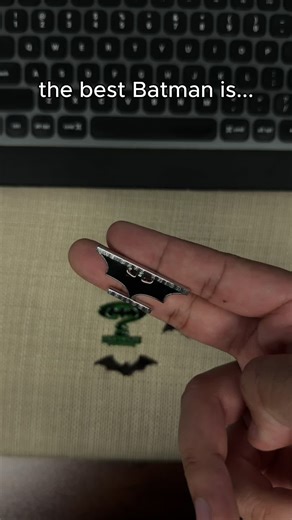 the best Batman is... in our DC Comics Batman Pin Set Available at Jewelrybrands.shop (link in bio) #Batman #PinCollector #JewelryBrands