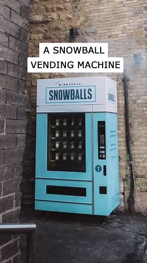 Innovative Snowball Vending Machine | Minnesota Marketing