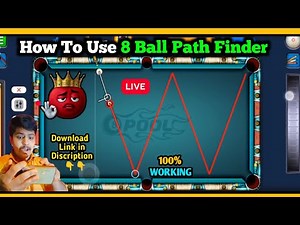 How To Use 8 Ball Path Finder | 3 Line Tool Free ( ANTIBAN ✅)