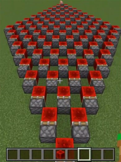 Red Stone Is Work👍.#minecraft