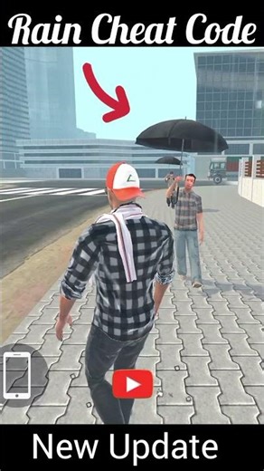 Rain Cheat Code💥 In Indian Theft Auto Simulator New Update #shorts #indiantheftauto #gta