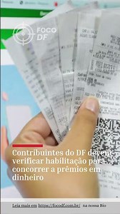 Nota Legal libera sorteio no DF