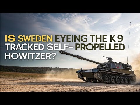 Is Sweden Eyeing The K9 Tracked Self-Propelled Howitze