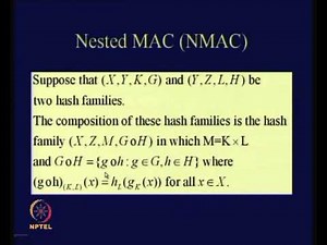 Message Authentication Codes