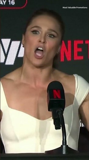 Ronda Rousey touts 'biggest MMA fight ever' against Gina Carano on Netflix
