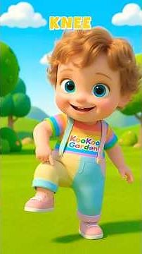 Body Parts Names for Kids / Toddlers