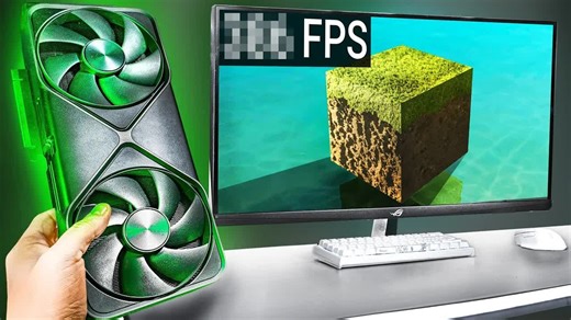 【国语】RTX 5090 极限挑战！用《我的世界》最逼真画质榨干性能，结果出乎意料...