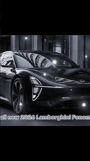 #autorealm #blackwhite #luxury #car #shorts Lamborghini Fenomeno 2026 🖤 Extreme Future Hypercar!