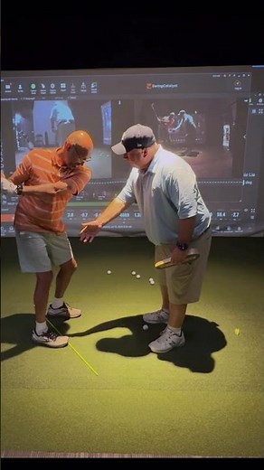 Stop wrapping your arms in the backswing. Turn your body so your hands work UP, not around. ⛳️