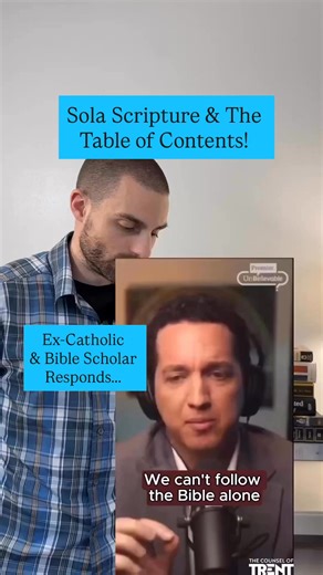 The table of contents or list of divinely inspired books is still in submission to the authority and teachings of the already revealed divinely the inspired written word. Sola Scriptura is not defeated by the “table of contents is a tradition” argument. Traditions are good, but they are never the ultimate authority on spiritual truth.✅ Come journey with me on a summary through the entire Bible, from a Jewish perspective in just an hour all in chronological order.👉🏼 Comment summary below and I’