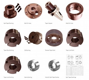 [Hot Item] Bushings and Hubs Taper Bore Hubs Weld W Type Split Transmission Parts Bolt Disassembling Hubs for Bushings and Hubs