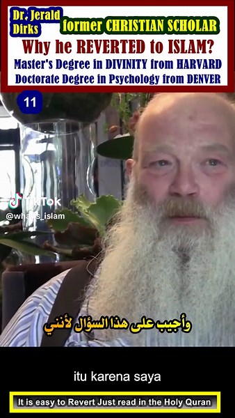 WHY did a FORMER CHRISTIAN SCHOLAR REVERTED to ISLAM 11 #why_islam #whyislam#whatisislam #whychristianity #Muslim #islam #christian #answeringislam #islamisfalse #vaticano #vatican #catholic #orthodox #protestant #priest #religion #oneness#BIBLE #Jesus #المسيح #عيسى #biblestudy #quran #jumua #revertmuslim #ALLAH #الله #reverttoislam #اسلام #مسلم