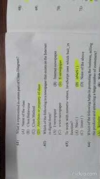 Standard 12 Computer commerce paper solution March 2026 (English medium)