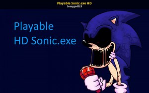 Playable Sonic.exe HD Mod for Friday Night Funkin' | FNF Mods