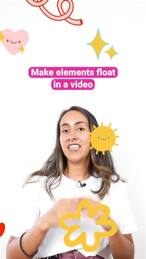 Cómo hacer elementos flotantes en Canva