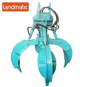 [Hot Item] Digger Attachments Scrap Metal Grapples Orange Peel Grab Bucket