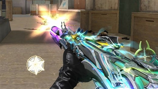 三千的电玩蓝兔和年套白虎买不起 那买个消音的QBZ更有性价比 消音 穿透 三连击枪托 幽灵模式也能用 天罚换皮咋了 很稳很安静