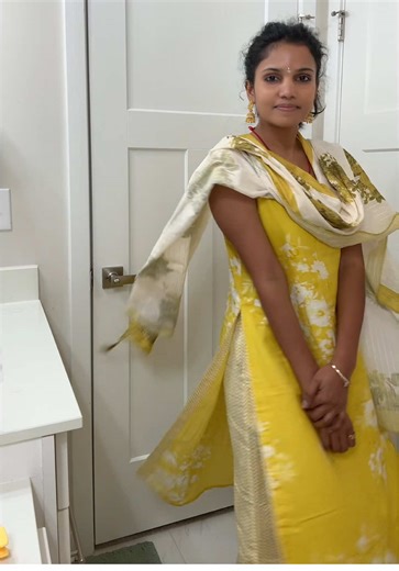 Quick Fit Check: Stylish Yellow Dress for Shivaratri