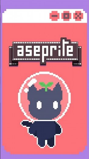 Aseprite - Animated Pixel Art Space Cadets Stream Avatars Time Lapse