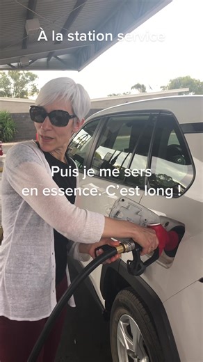 At the Gas Station - French Language Lesson