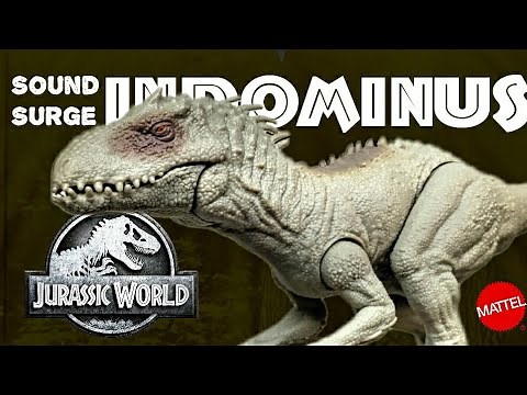 2023 Mattel Jurassic World Sound Surge Indominus Rex Review!!!