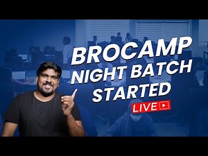 Brocamp Night Batch Started