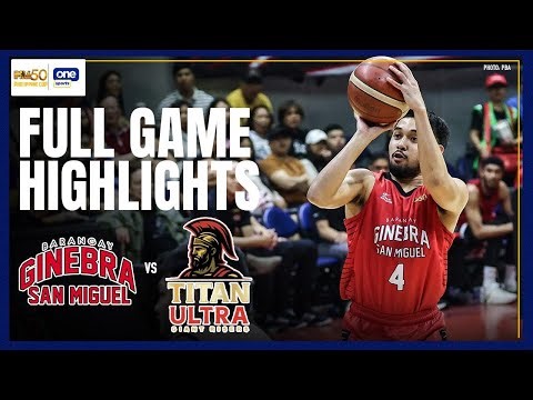 BRGY. GINEBRA vs. TITAN ULTRA | FULL GAME HIGHLIGHTS | PBA SEASON 50 PHILIPPINE CUP | DEC 21, 2025