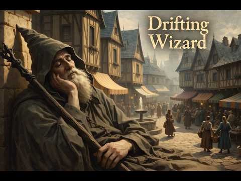 Drifting Wizard Ambience – Peaceful Medieval Town Music for Study, Sleep & Relaxation