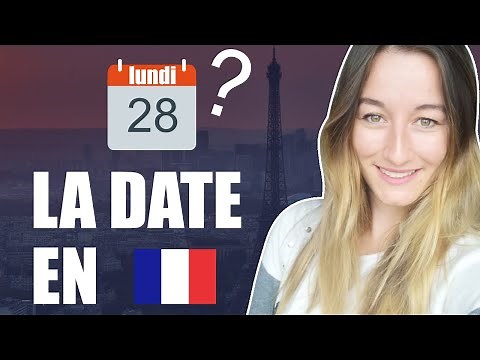 French grammar | HOW TO SAY THE DATE for French learners