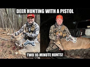 DEER HUNTING WITH A PISTOL! GLOCK 20 GEN 5