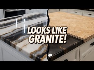 DIY Epoxy Countertops That Look Like Granite – Budget Kitchen Upgrade!