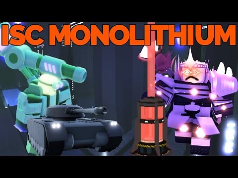ISC MONOLITHIUM VICTORY ON EXPERT MODE! Tower Blitz, Tower Defense Game (Roblox) Overlord Boss Wave