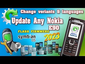 Update Nokia E90 Firmwere 2023 Change Veriants Languages#Nokiasymbianupdate
