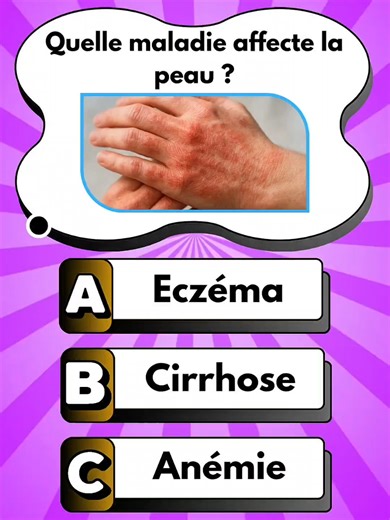 Quiz Santé : Connais-tu bien ton corps ?