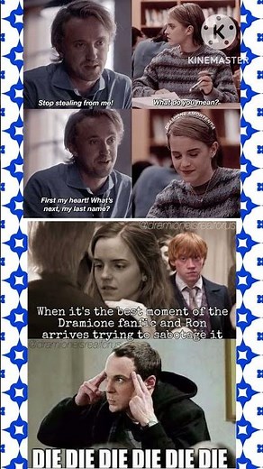 When Dramione Gets Perfect… And Ron Appears 😭⚡ | Harry Potter Meme Compilation