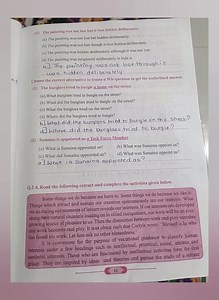 Class 12th English Workbook 1.3 The Cop And the Anthem Answers !!