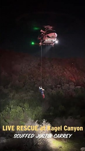 LIVE RESCUE #1: Helicopter Hoists First Survivor #AirRescue #HelicopterRescue #LAFD #LACoFD #LA