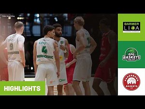 ProA: EPG Baskets Koblenz vs. Paderborn Baskets | Highlights