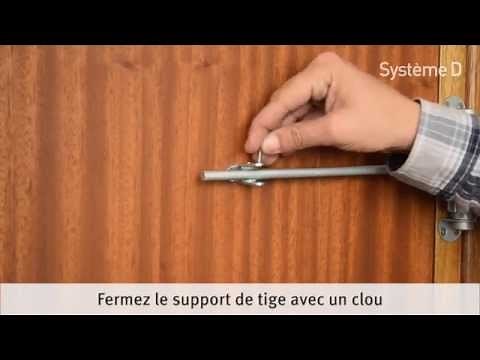 Installer un ferme-porte à tige