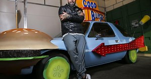 Restored 'Good Burger' car from '90s Nickelodeon movie unveiled at St. Louis burger spot