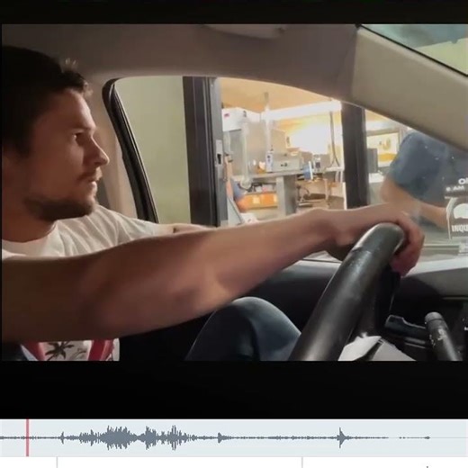 #audiostretch Guy jumps through drive thru window (AudioStretch) #shorts #memes