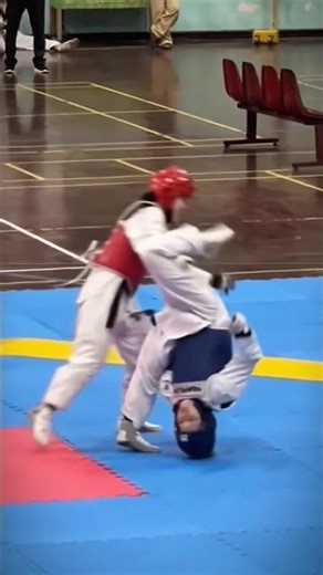 Unexpected Head Kick | Taekwondo 🔥