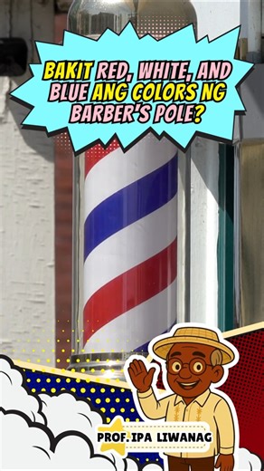 Bakit Red, White, and Blue? Ito Ang Nakagugulat na Kuwento sa Likod ng Barber's Pole!
