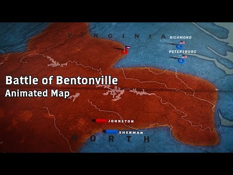 Battle of Bentonville | Animated Battle Map