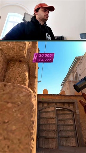 Different versions of peeking Double Doors on Dust 2!🙌 Which level are you?😄 #cs2 #cs2guide