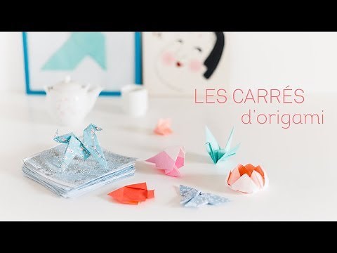 TUTO 2 - Les carrés d'origami 15x15