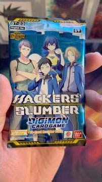 SLEEP HACKS! Digimon Hackers Slumber Booster Pack! #tcgcommunity #collectiblecards #anime #digimon