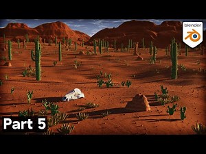 Part 5: Stylized Desert Environment 🏜️ (Blender Tutorial)