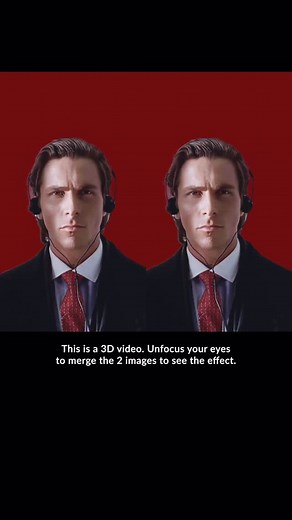Hi Paul Allen This is a parallel view stereoscopic 3D video. Focus your eyes past your screen to merge the Left and Right images. You will now see 3 images. The middle is in 3D. Join me on YouTube at BenGGreenberg | Ben Greenberg